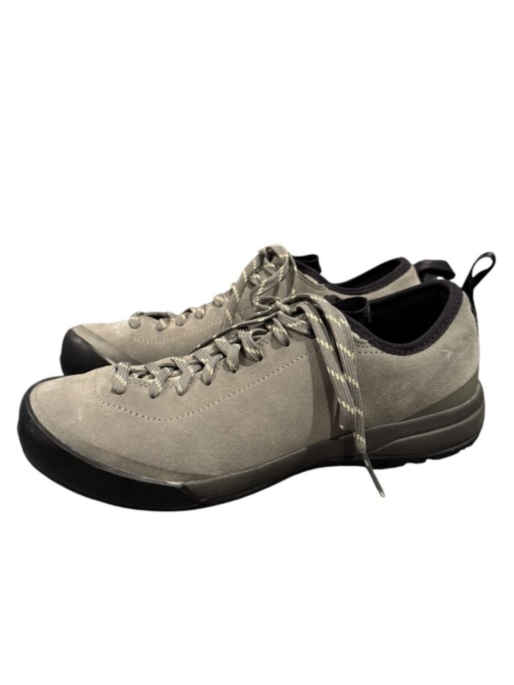 Arc'teryx Suede Approach Shoes Men's 8 EU 40 Gray Olive Hiking Climbing EUC